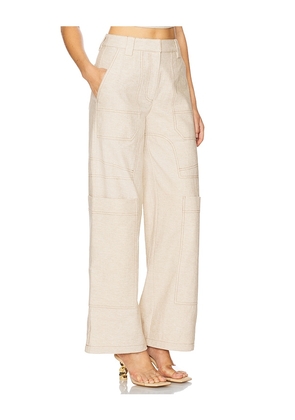 Cult Gaia Wynn Pant in Neutral. Size 4. Also in 12.
