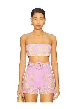 HEMANT AND NANDITA Bralette in Purple. Size M. Also in L, S, XL, XS.