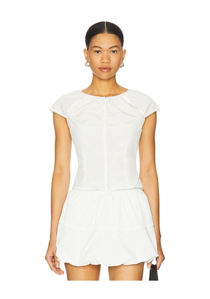 Amanda Uprichard x REVOLVE Pinto Top in White. Size M. Also in L, S, XL, XS.