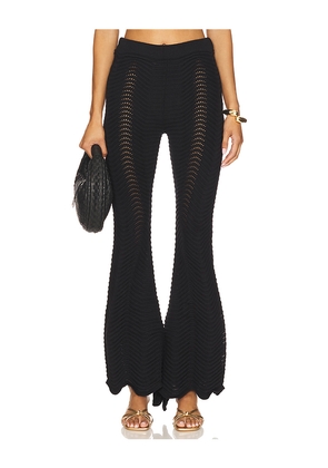 Cin Cin Ursula Knit Pant in Black. Size S. Also in XS, M, L.