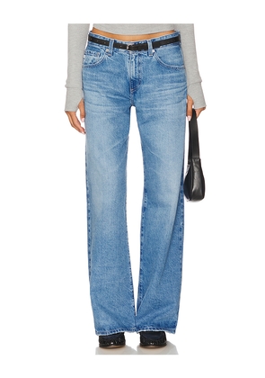 AG Jeans Adria Wide Jeans in Blue. Size 26. Also in 30, 32.