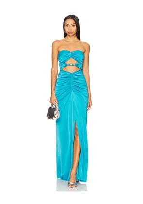 ET OCHS Corinne Gown in Teal. Size 12. Also in 10, 4, 6, 8.
