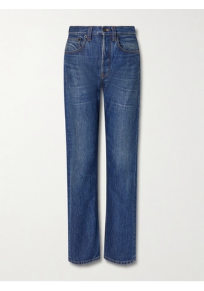 The Row - Daciana Mid-rise Striaight-leg Jeans - Blue - 23,24,25,26,27,28,29,30,31,32