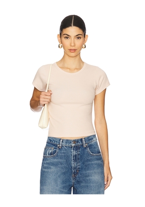 Eterne Short Sleeve Baby Tee in Pink. Size M. Also in L, S, XL, XS.