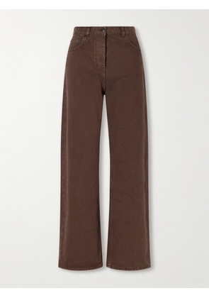 The Row - Finbar High-rise Jeans - Brown - 23,24,25,26,27,28,29,30,31,32