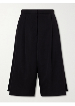 The Row - Kalyan Pleated Wool Shorts - Black - US0,US2,US4,US6,US8,US10,US12