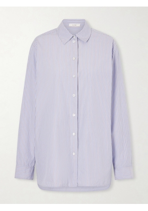 The Row - Sisilia Cotton-poplin Shirt - Blue - US0,US2,US4,US6,US8,US10,US12,US14