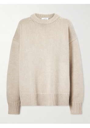The Row - Essentials Ophelia Oversized Wool And Cashmere-blend Sweater - Cream - xx small,x small,small,medium,large,x large