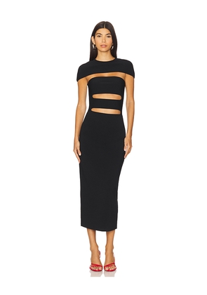 Cult Gaia Rianna Knit Dress in Black. Size M. Also in S, L, XL.