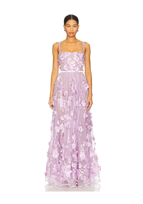 Bronx and Banco Anastasia Maxi Dress in Lavender. Size M. Also in XL, XS.