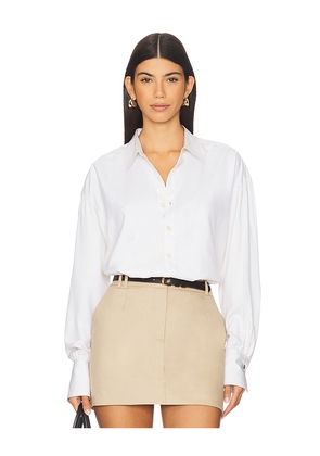 ADYELA Arc Shirt in White. Size M. Also in S.