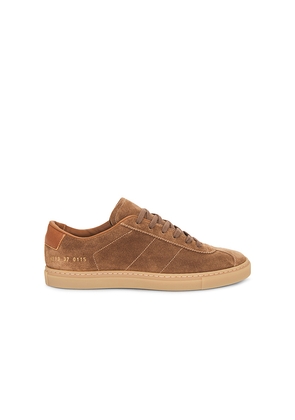 Common Projects Field Trainer in Brown. Size 37. Also in 36, 39.
