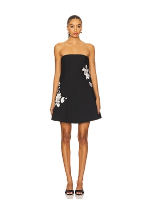 Cinq a Sept Trailing Floral Irla Dress in Black. Size 6. Also in 0, 8.