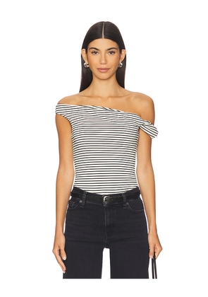ALL THE WAYS Amber Off Shoulder Top in White. Size S. Also in M, XL, XS, XXS.