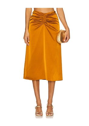 ET OCHS Lain Skirt in Orange. Size 2. Also in 0, 4, 6, 8.