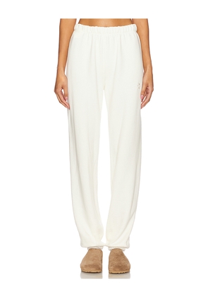 Eterne Classic Sweatpant in Cream. Size M. Also in S, XL.