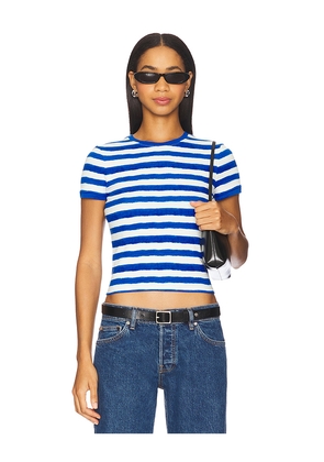 Alice + Olivia Tess Tee in Royal. Size M. Also in S, L.