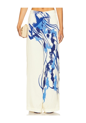 Eugenia Fernandez Cota Pant in Blue. Size S. Also in L, XS.