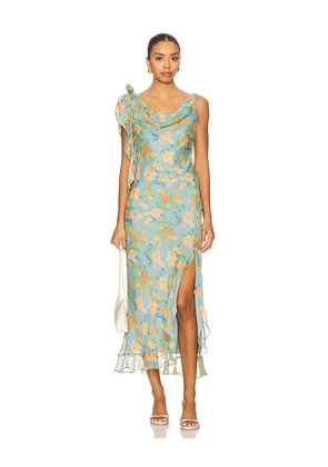 ASTR the Label Isabelle Dress in Blue. Size M. Also in L, XS.