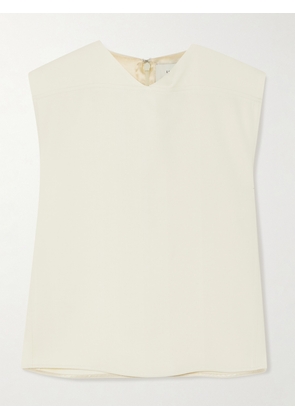 Loulou de Saison - Daika Cropped Twill Tank - Ivory - FR 34,FR 36,FR 38,FR 40,FR 42