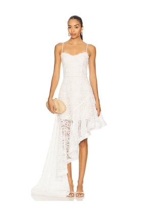 ELLIATT Althea Gown in Ivory. Size M. Also in S, XL, XS.