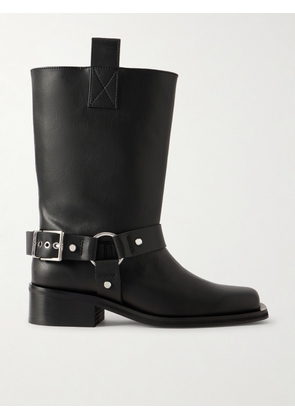 GANNI - Buckled Biker Boots - Black - IT36,IT37,IT38,IT39,IT40,IT41,IT42