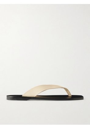 A Emery - Kinto Leather Flip Flops - Off-white - IT35,IT36,IT37,IT38,IT39,IT40,IT41,IT42