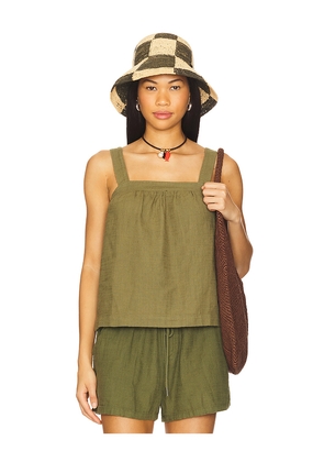 Bobi Top in Dark Green. Size M. Also in L, S.