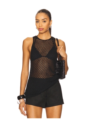 EAVES x Coco Calder Tank in Black. Size M. Also in L, S, XS, XXS.