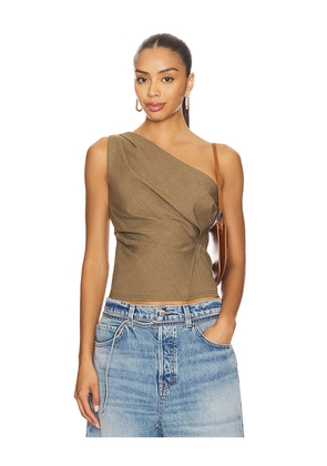 EAVES Decon Top in Olive. Size M. Also in L, XL.