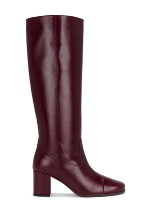 Dico Copenhagen May High Boot in Burgundy. Size 38. Also in 37, 39, 40.