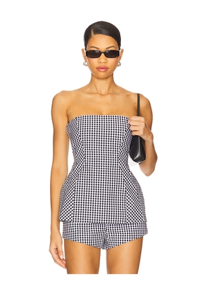 Amanda Uprichard Linda Top in Black. Size M. Also in L, XL.