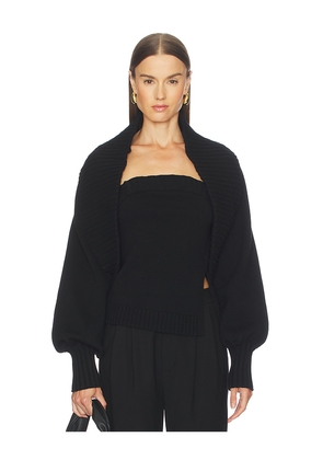 Cult Gaia Corey Cardigan in Black. Size M. Also in S, L.