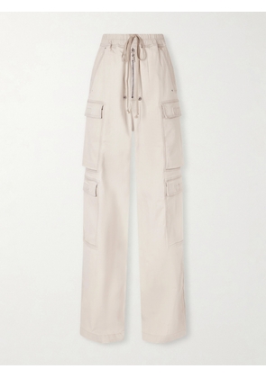 Rick Owens - Jumbo Belas Cotton-blend Wide-leg Cargo Pants - Off-white - x small,small,medium