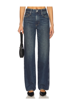 AMO Denim Annette Straight Jeans in Blue. Size 25. Also in 23, 26, 29.