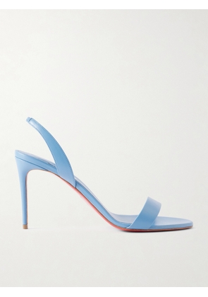 Christian Louboutin - O Marilyn 85 Leather Sandals - Blue - IT35,IT35.5,IT36,IT36.5,IT37,IT37.5,IT38,IT38.5,IT39,IT39.5,IT40,IT40.5,IT41,IT41.5,IT42