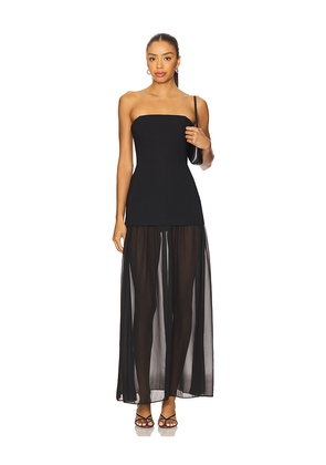 Amanda Uprichard x REVOLVE Linda Dress in Black. Size M. Also in L, S, XL, XS.