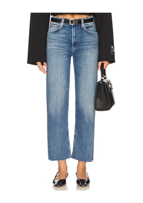 Citizens of Humanity Palma Straight in Blue. Size 25. Also in 27, 31, 34.