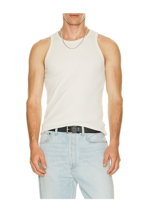 AGOLDE Viggo Tank in White. Size XL/1X. Also in S.