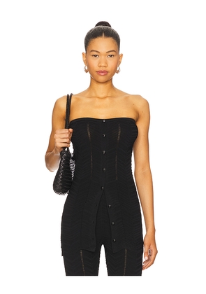 DEVON WINDSOR Tiffany Top in Black. Size M. Also in L, S, XL.