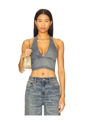 Abrand Revolution Halter in Blue. Size M. Also in S, L, XL, XXL.