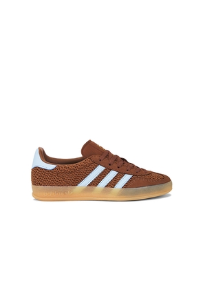 adidas Originals Gazelle Indoor in Brown. Size 7.5. Also in 7, 8, 8.5.