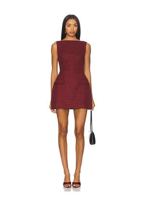 Amanda Uprichard Banco Dress in Red. Size M. Also in L, S, XS.