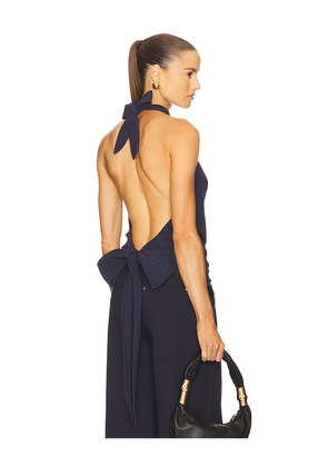 Cult Gaia Augusta Top in Navy. Size S. Also in XS, M, L.