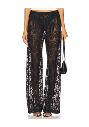 Amanda Uprichard x REVOLVE Mariko Pants in Black. Size M. Also in L, S, XS.