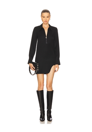 THE ATTICO Mini Dress in Black. Size 38. Also in 36, 40, 42.