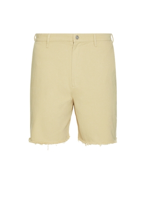 Babylon Twill Skate Shorts in Beige. Size 30. Also in 29, 31, 32.