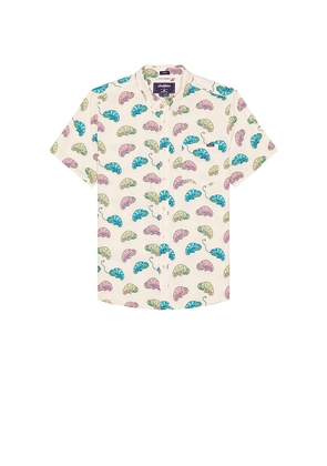 Chubbies The Blend In Friday Shirt in White. Size S. Also in L.