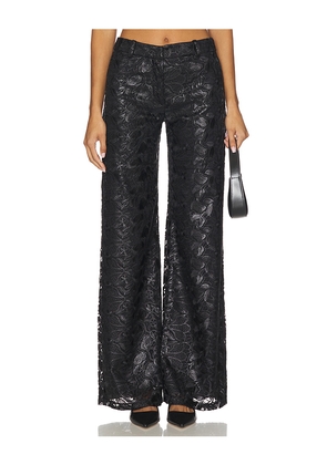 Amanda Uprichard Donahue Pants in Black. Size M. Also in L, S, XS.