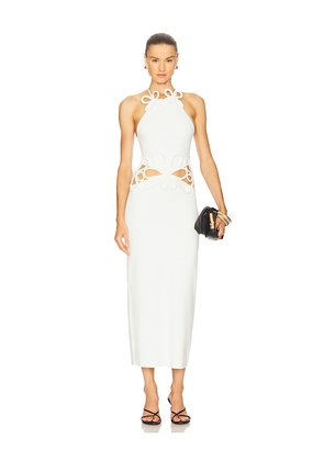 Cult Gaia Jena Knit Dress in Ivory. Size S. Also in XS, L.